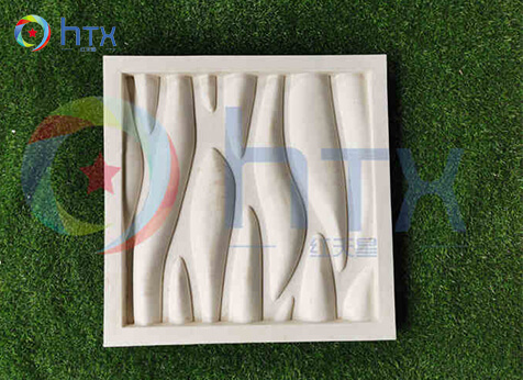 3D gypsum wall panel mold 3D concrete cement wall mold