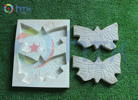 3D gypsum wall panel mold 3D concrete cement wall mold