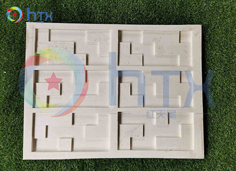 3D gypsum wall panel mold 3D concrete cement wall mold