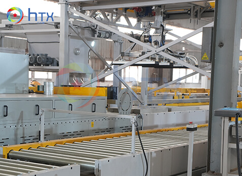Automated Manufacturing Line for High-Volume Floor Tile Production