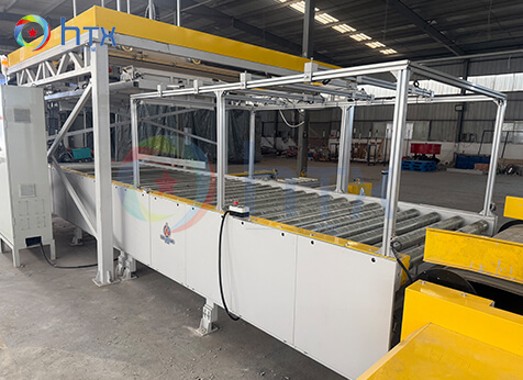 Automatic production line for concrete spacers
