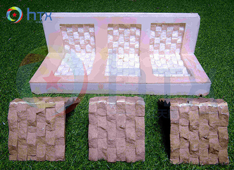 3D gypsum wall panel mold 3D concrete cement wall mold