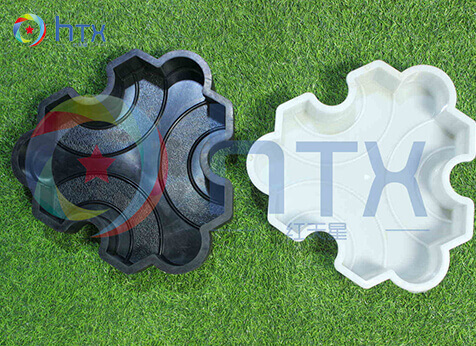 Wet cast ABS &PP&RUBBER concrete paver mold