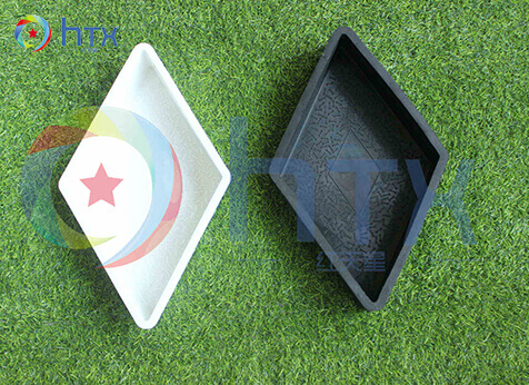 Wet cast ABS &PP&RUBBER concrete paver mold