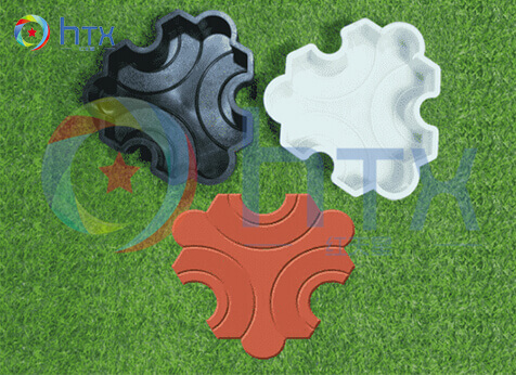 Wet cast ABS &PP&RUBBER concrete paver mold