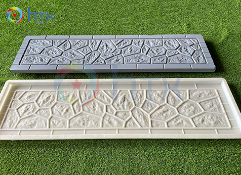 Precast exterior wall stones making and installation
