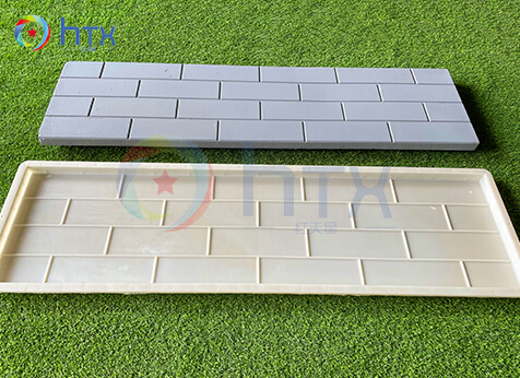 Precast exterior wall stones making and installation